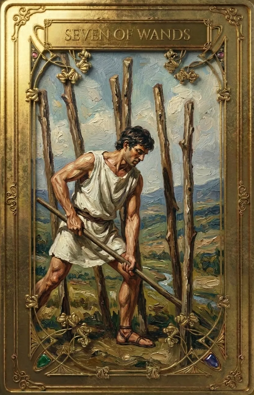 Seven of Wands