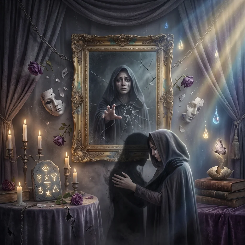 secret - darkness self hate Background