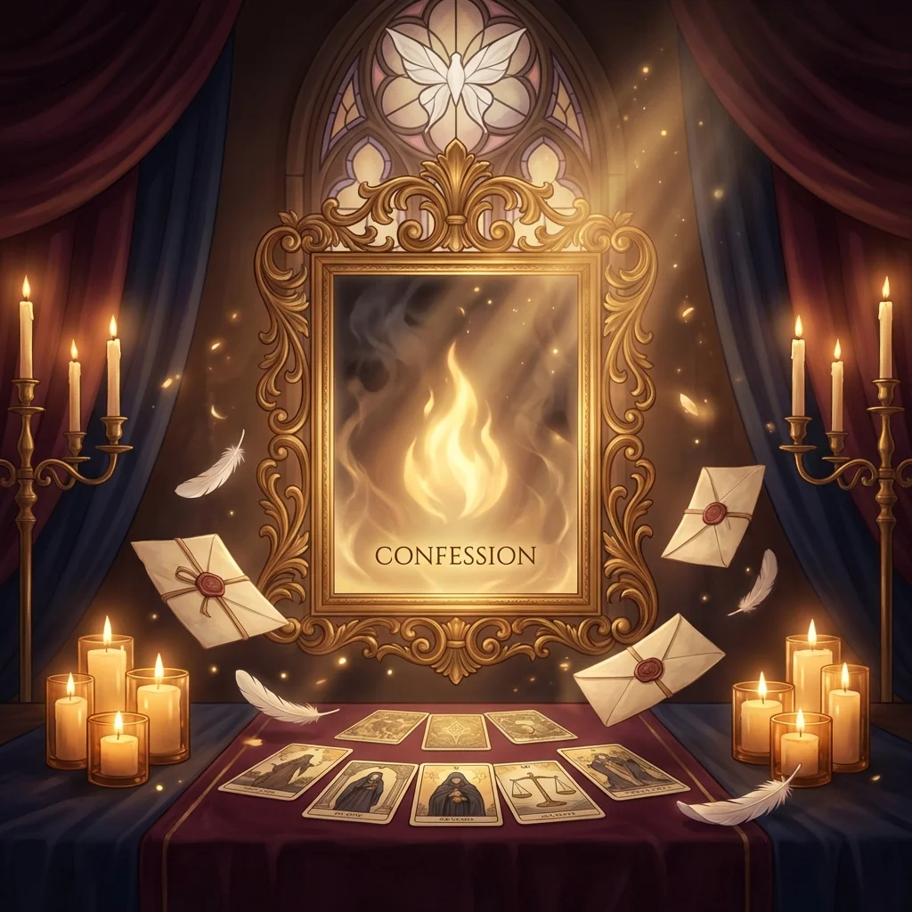 secret - guilt lie Background