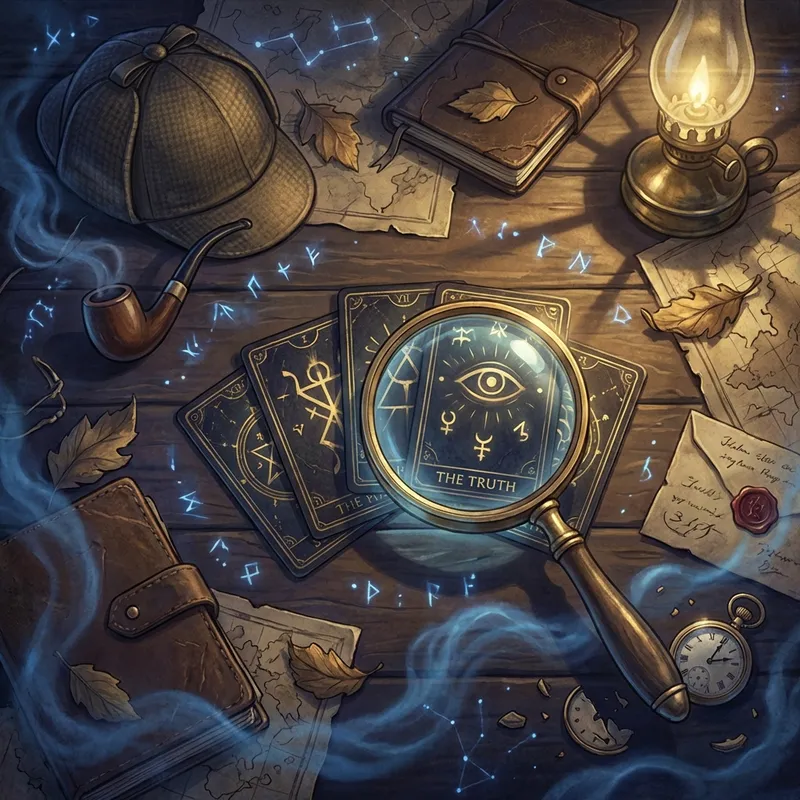 浮気の証拠確保 - タロット占い背景