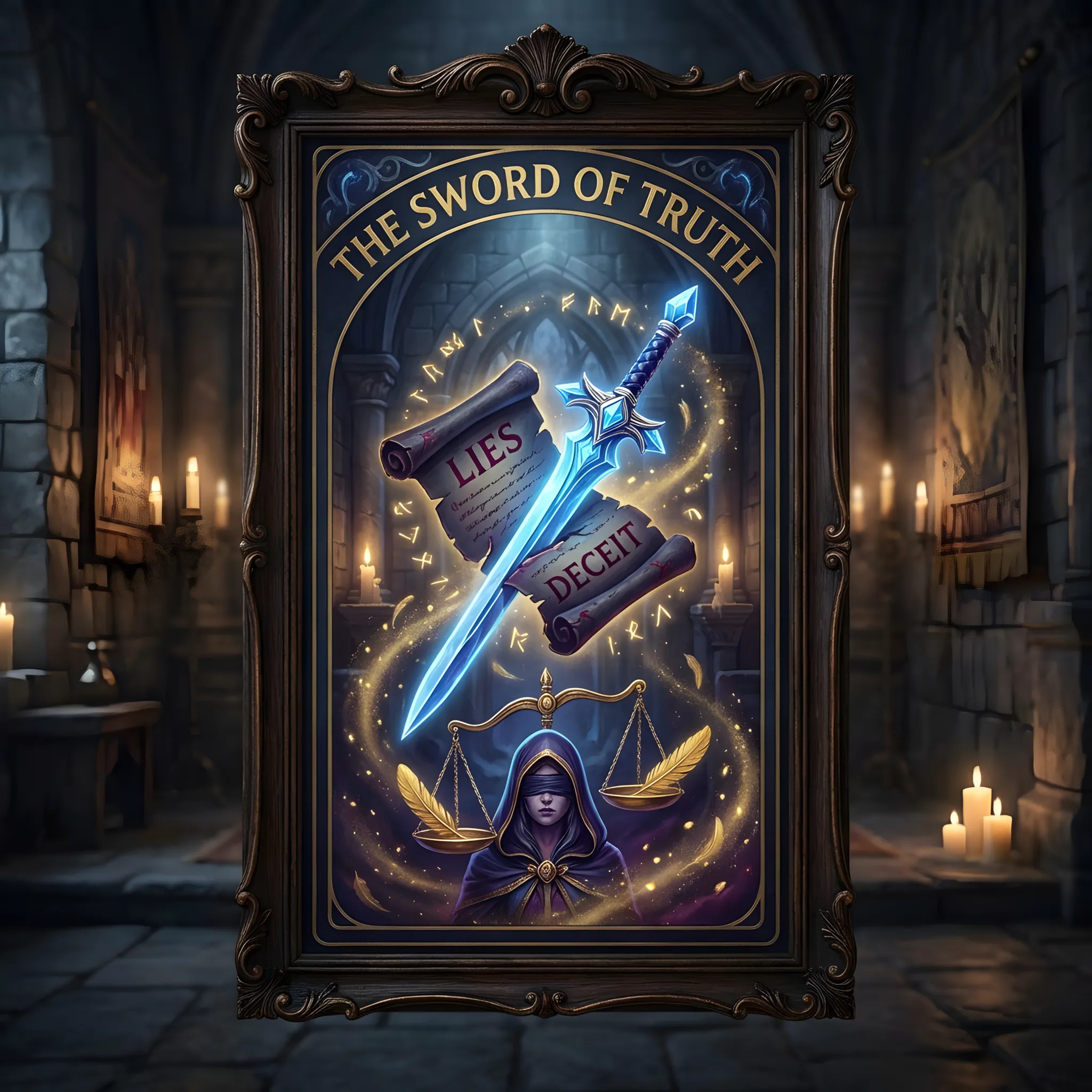 truth - justice Background