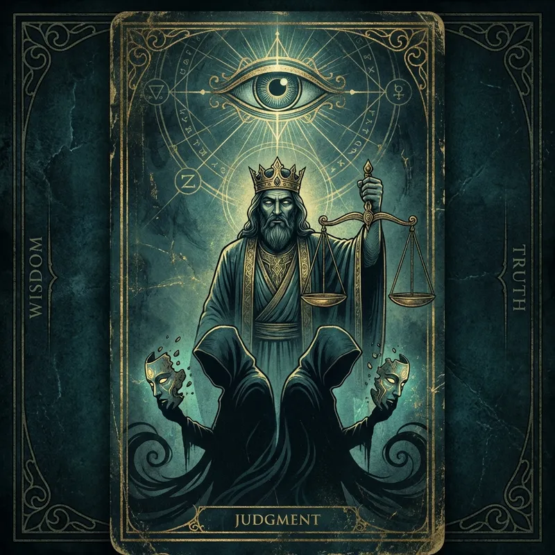 人を見抜く力 - タロット占い背景