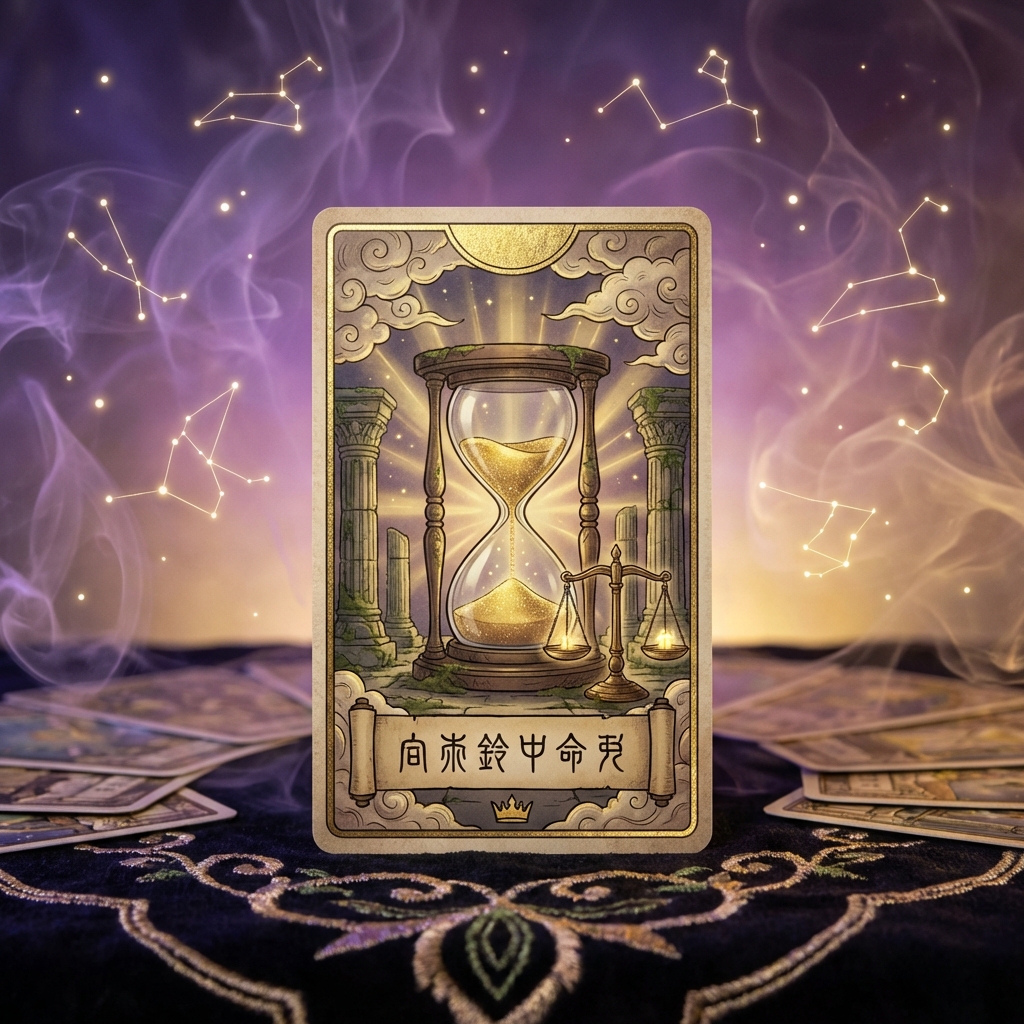 成長停滞期 - タロット占い背景