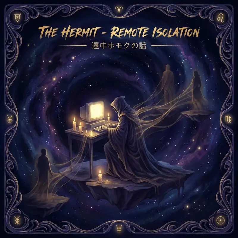 リモートワーク孤独 Background